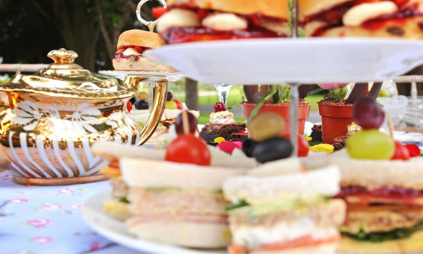 Image 3: English Garden Afternoon Tea at The Wroxeter Hotel