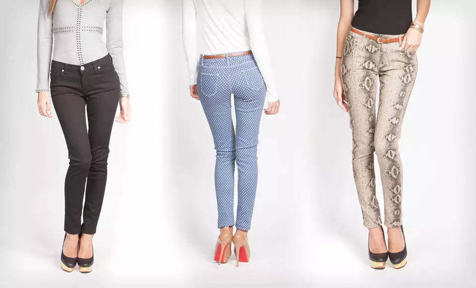 $29.99 for a Pair of Yuka Paris Women’s Jeans ($189 List Price). Multiple Colors and Sizes Available. Free Shipping. - Primary Image