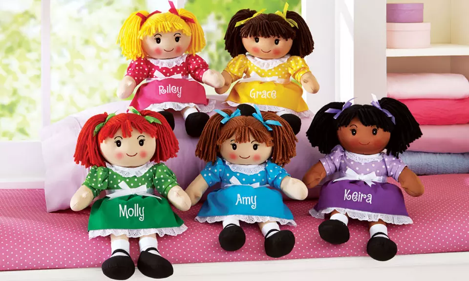 Cuddle Time or All Dressed Up Ballerina Rag Doll from Personal Creations (50% Off) - Primary Image