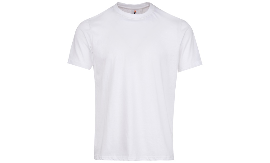 Image 6: Four-Pack of Men's Plain T-Shirts