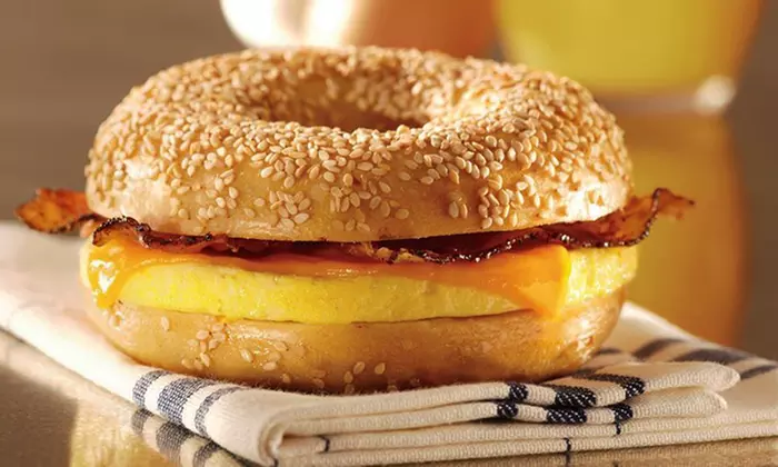 $22 for a $40 Gift Card Good for Bagels, Bagel Sandwiches, Deli Food, and Drinks at Bruegger's - Primary Image