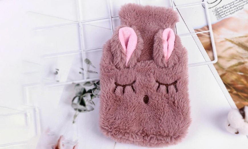 Image 7: Bunny Hot Water Bottle