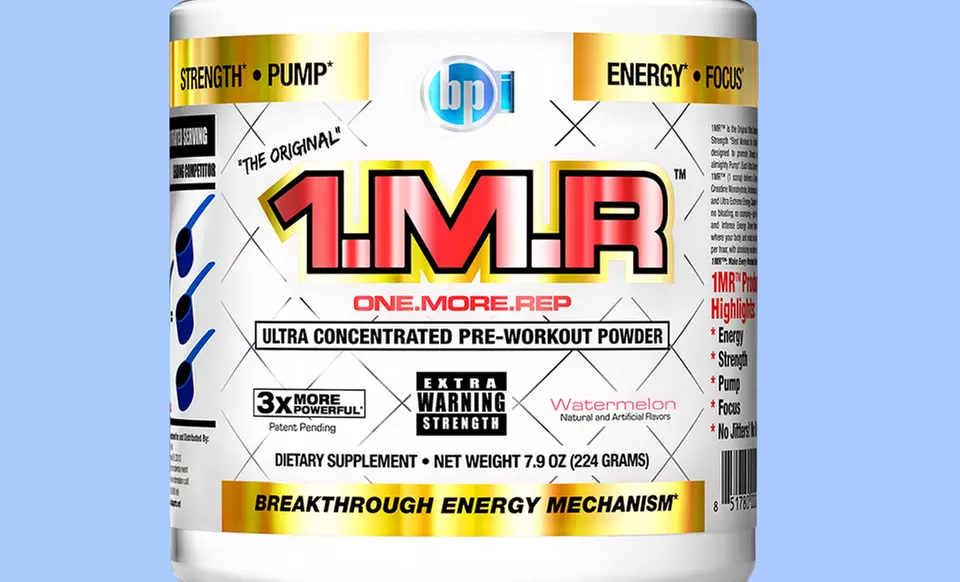 BPI 1MR Version 2 Preworkout Supplement. Multiple Flavors Available. Free Shipping. - Primary Image
