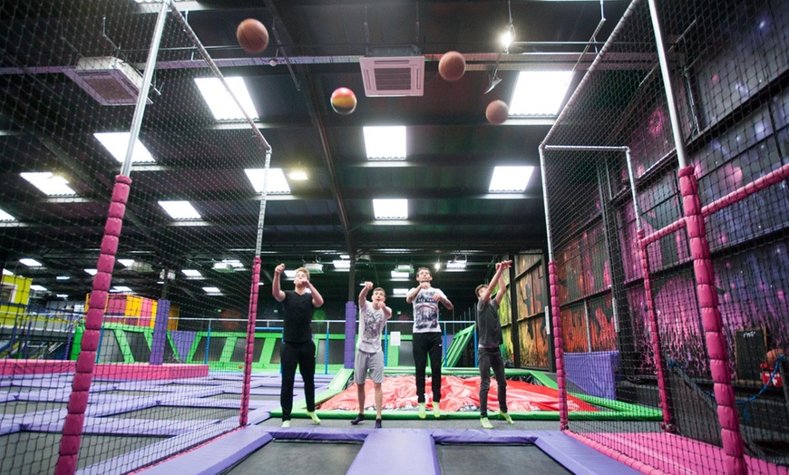 Image 6: Trampoline Park Access