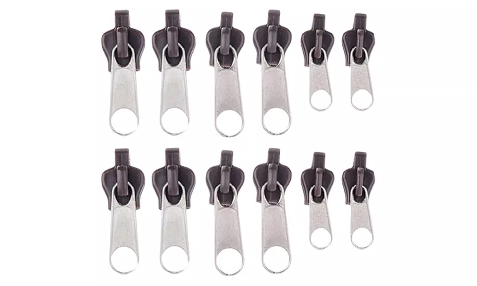 1 ou 2 lots de 6 curseurs avec tirette pour fermetures à glissière - Image 6