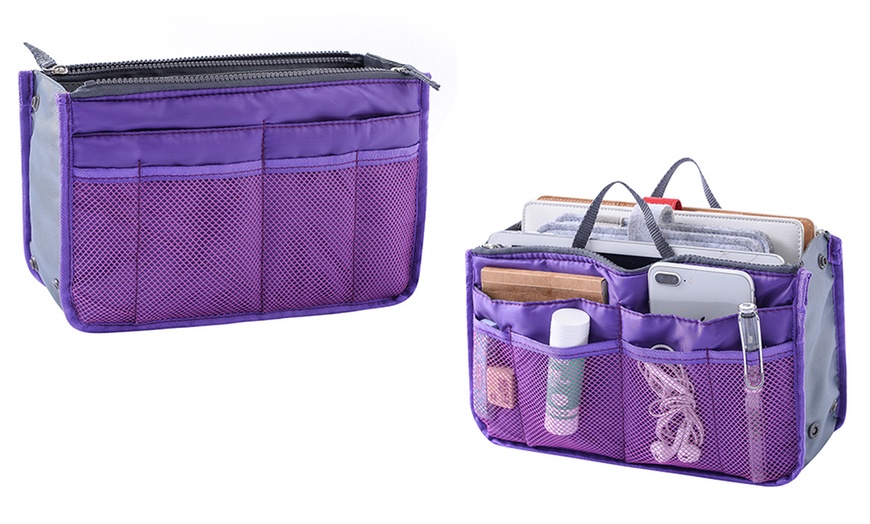 Image 5: Handbag Organiser - Travel Bag Tidy Insert