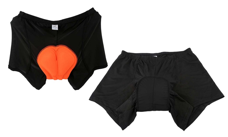 Image 2: Men's Padded Cycling Shorts