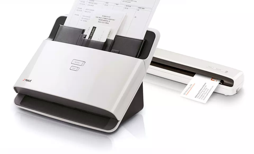 NeatReceipts Mobile Scanner or NeatDesk Desktop Scanner from $89.99–$199.99 (Manufacturer Refurbished) - Primary Image