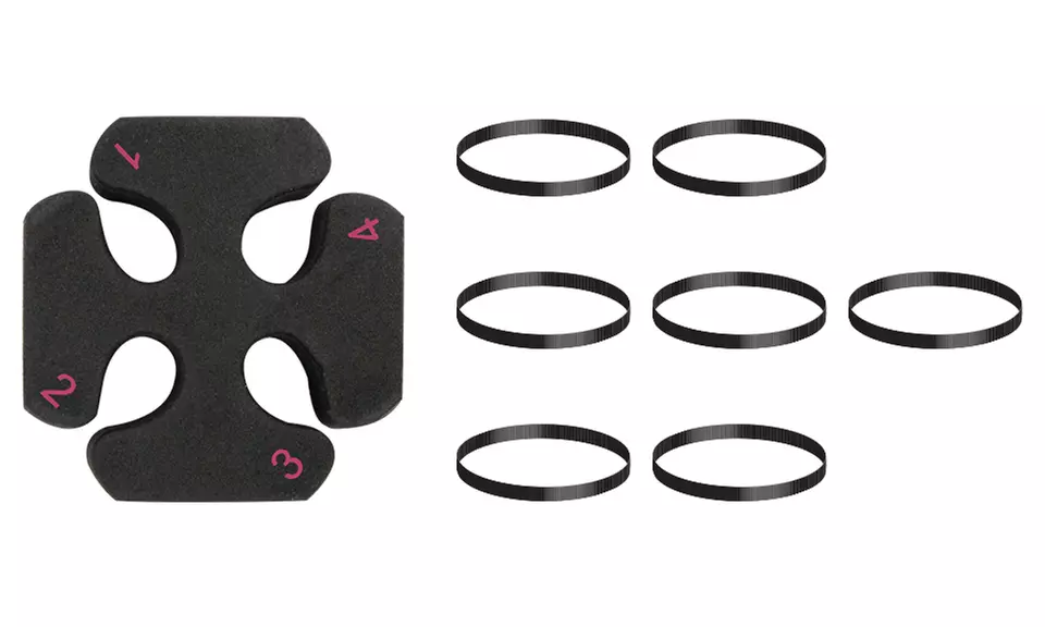 Lot de 7, 14 ou 21 accessoires pour faire des tresses en cascade - Second Medium