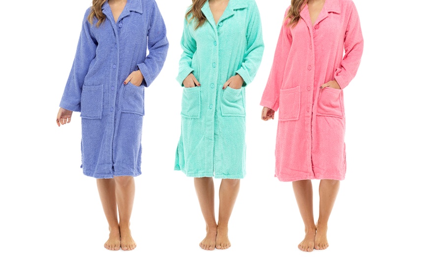 Image 4: Women's Cotton Robes