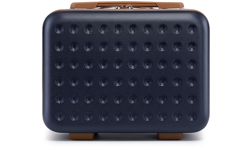 Image 25: Valise ABS avec design circulaire