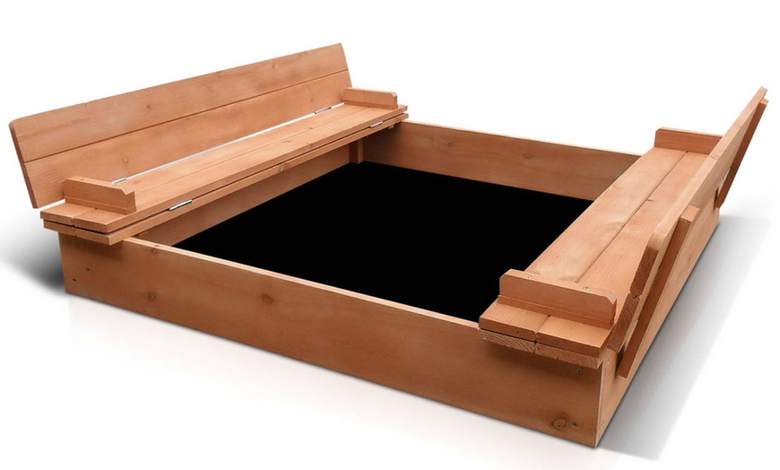 Image 25: Kids' Sand Pit Play Set