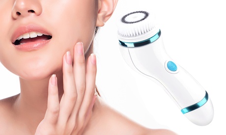 Spazzola pulizia viso con testine intercambiabili per la pulizia viso