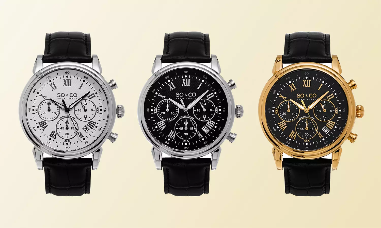 SO & CO New York Men's Monticello Dress Watch - Primary Image