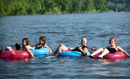 Tubing, Rafting, Canoeing, or Kayaking Trip Plus Barbecue Lunch from Delaware River Tubing (Up to 47% Off) - Primary Image