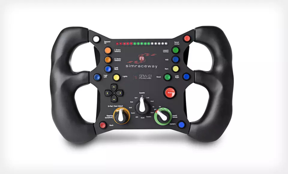 $59 for a SteelSeries Gaming Steering Wheel ($119.99 List Price). Free Shipping. - Primary Image
