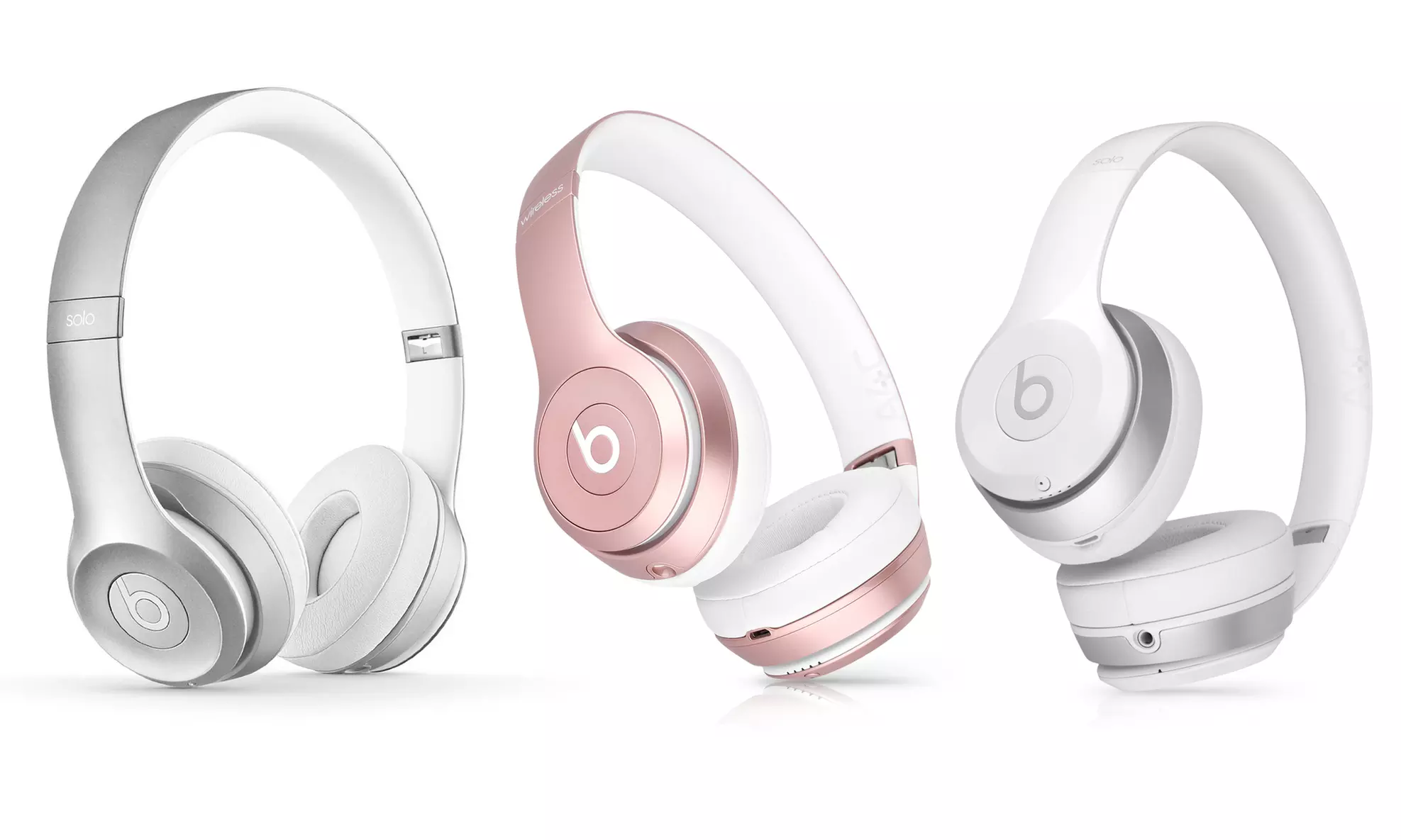 Beats by Dr. Dre Solo 2 Wireless On-Ear Headphones (Refurbished A-Grade) - Primary Image