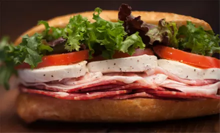 $4.50 for $10 Worth of Sub Sandwiches at Brown Bag Deli - Primary Image