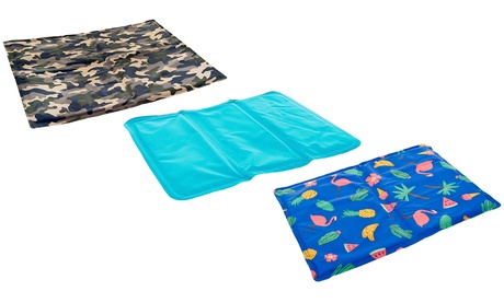 Materassi rinfrescanti per cani Ferribiella Brrrividino, senza l'utilizzo di energia elettrica, in 3 fantasie e 4 misure