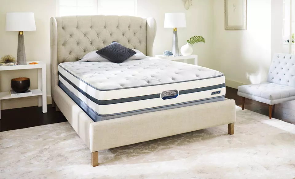 Simmons Beautyrest Recharge Mandevilla Plush-Top Mattress Set (Up to 62% Off). Free White-Glove Delivery. - Primary Image