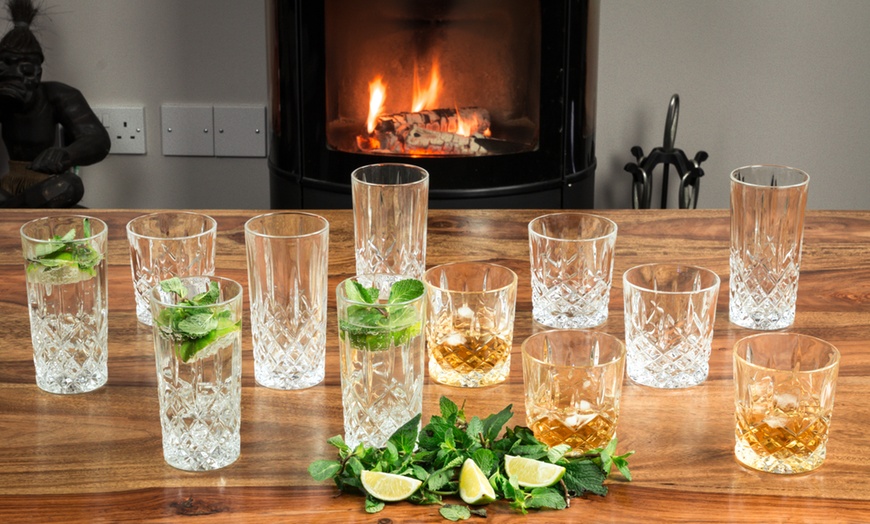 Image 3: RCR Crystal Glassware Set