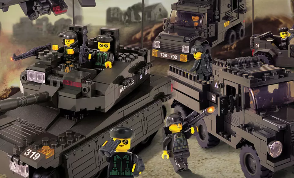 IMEX Air Force or Military Building-Block Sets (Up to 30% Off). Free Shipping and Free Returns. - Primary Image
