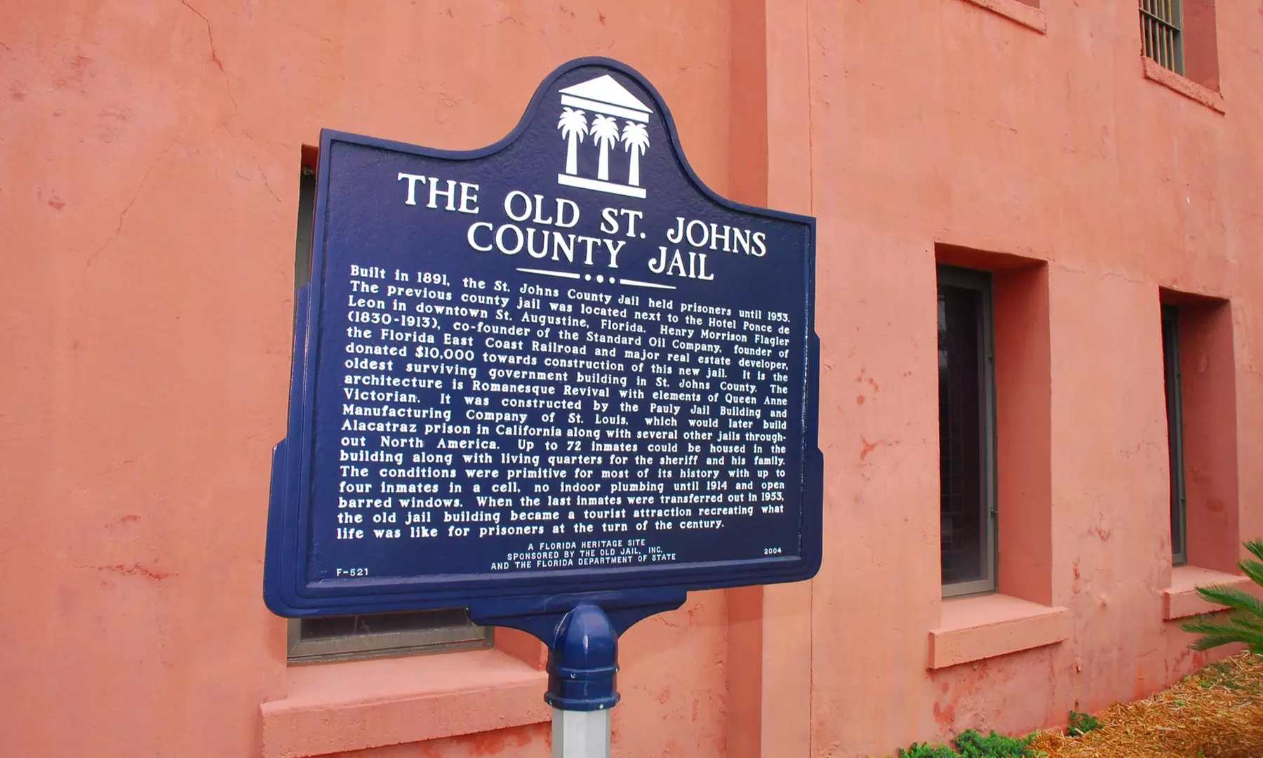 St. Augustine Old Jail at Old Town Trolley Tours St. Augustine