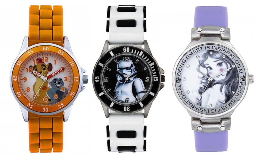 Image 1: Disney Kids' Wrist Watch