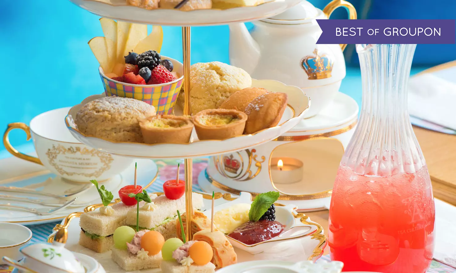 Afternoon Tea at Annvita Tea Room (40% Off). Nine Options Available.  - Primary Image