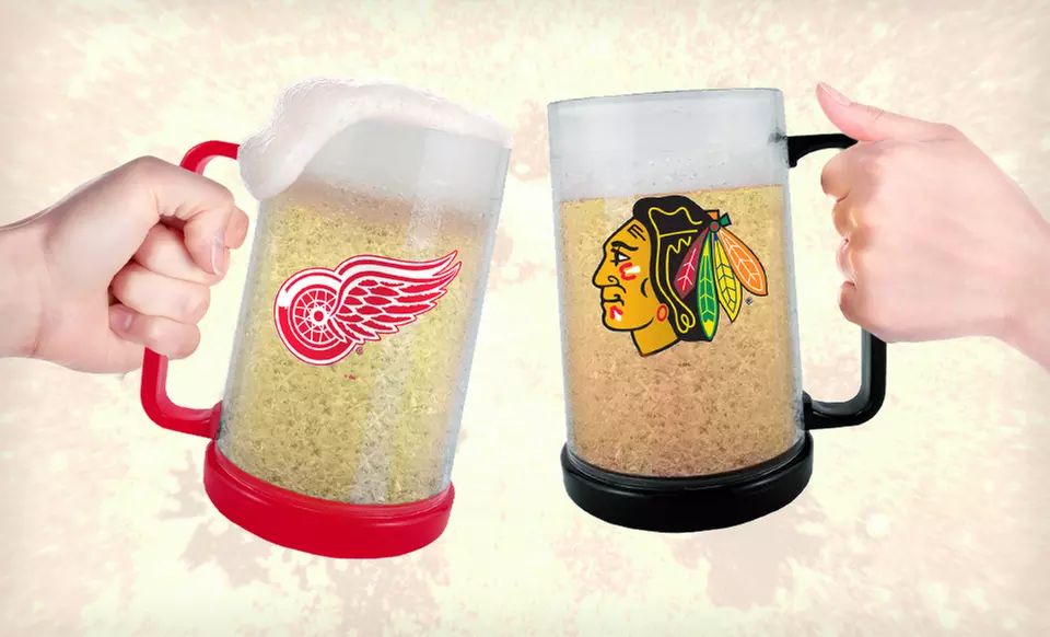 $19.99 for a Two-Pack of NHL Freezer Mugs ($39.72 List Price). 20 Teams Available. Free Shipping and Returns. - Primary Image