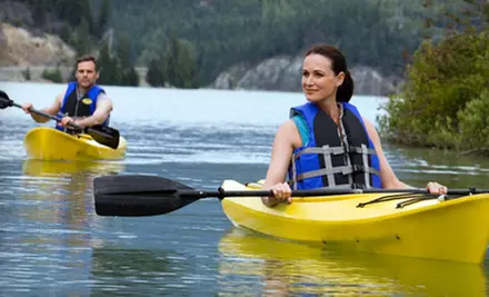 Guided Kayaking Trip Through Cape Cod for Two or Four from Great Marsh Kayak Tours (Half Off) - Primary Image