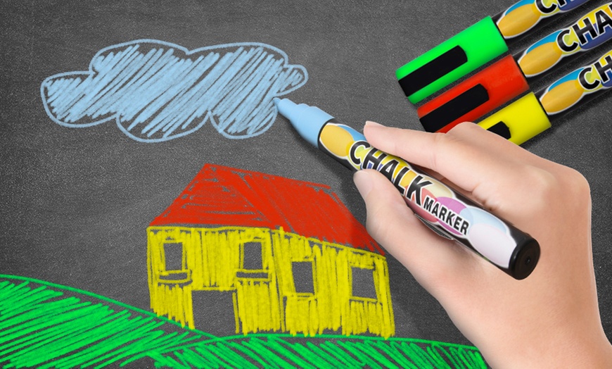 Image 1: Doodle Deco Chalk Markers