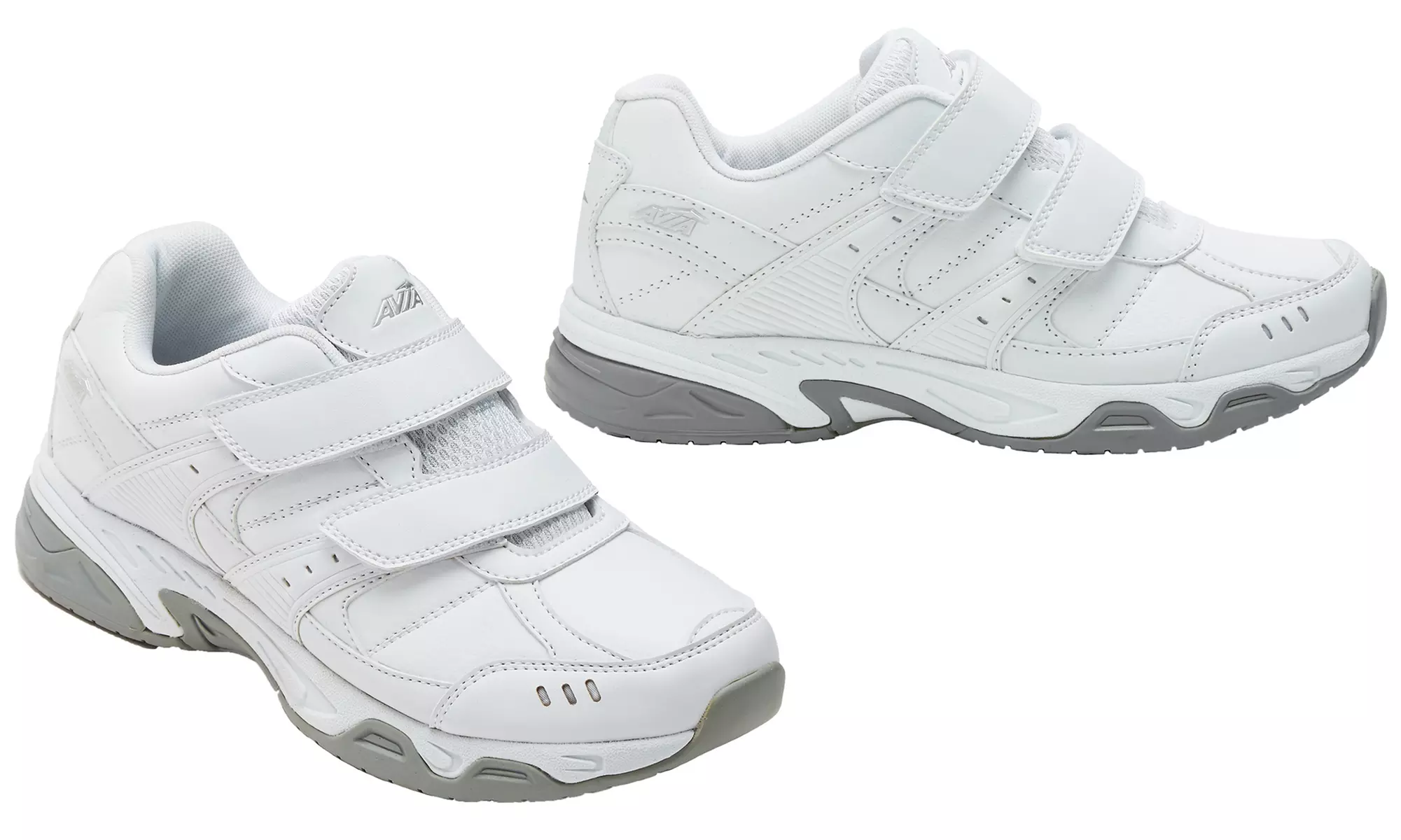 Avia Women's Slip-Resistant Strap Shoes - Second Medium