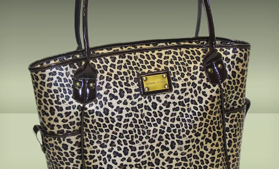 $249.99 for an Adrienne Vittadini Leopard-Print 4-Piece Luggage Set ($1,320 List Price). Free Shipping and Returns. - Second Medium