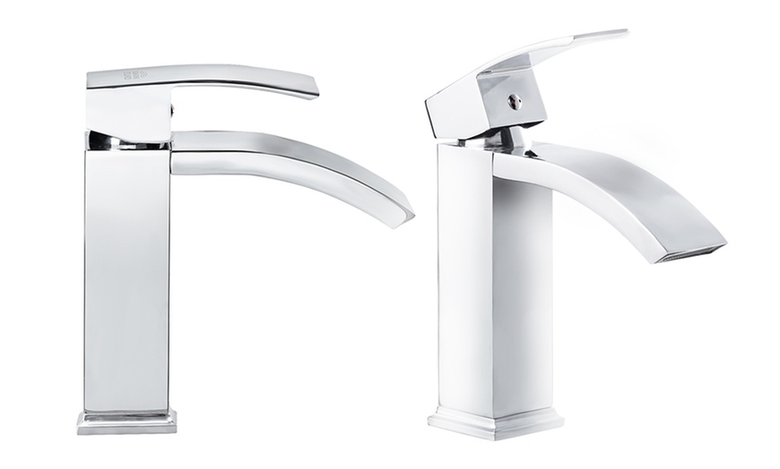 Image 3: Mono Chrome Mixer Tap Set