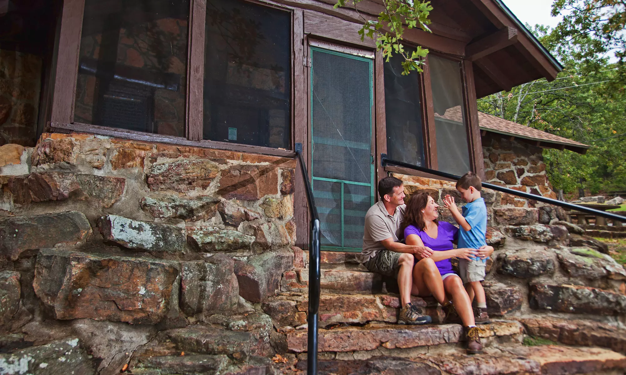 $46 for a 1-Night Stay for Up to Four in a One-Bedroom Stone Cabin at Greenleaf State Park (Up to $93 Value) - Primary Image
