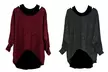 One or Two Oversized Pullover with Tank Top - Image 2