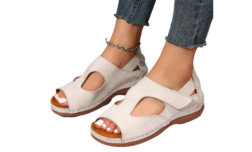 Image 3: Women's Open Toe Sandals