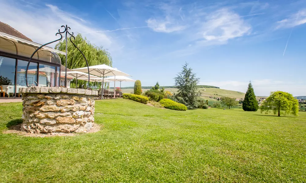 Menu "Dégustation" 7 services à 2 au cœur des vignes champenoises