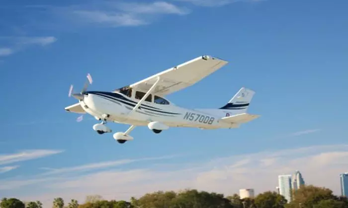 $125 for a One-Hour Scenic Airplane Tour for Two from Atlas Aviation ($250 Value) - Primary Image