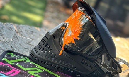 One Open-Play Pass w/ Rental Gun and Mask (Paintballs not included) - Insane Paintball