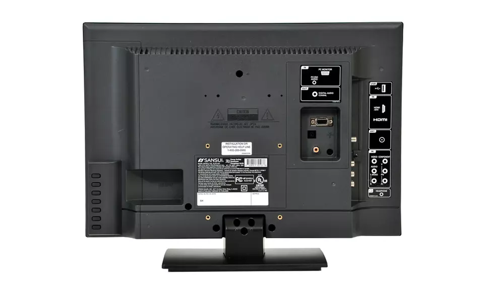 Sansui 19" 720p LED HDTV (Refurbished). Free Returns. - Second Medium