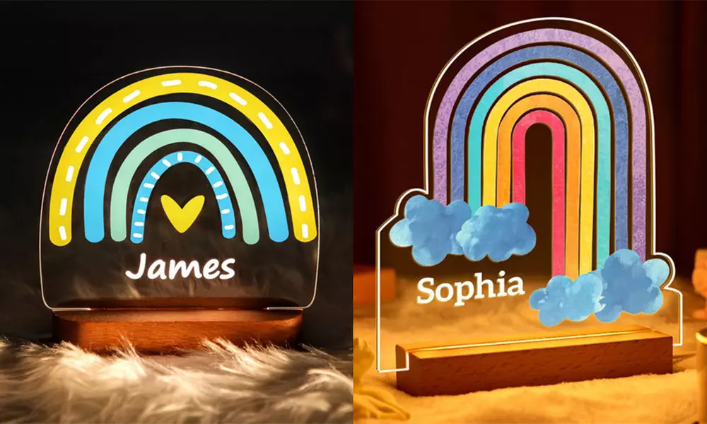 Design-Nachtlicht für Kinder mit Namen von Justyling