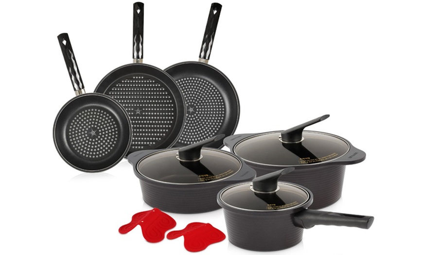 Image 1: Happy Call Diamond Coated Cookware set