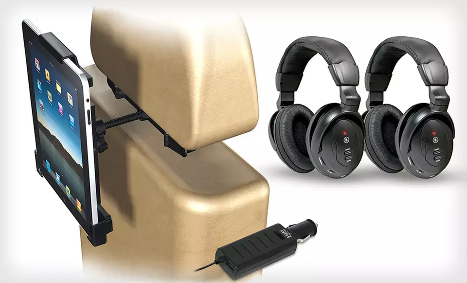 $49 for Innovative Technology Wireless Tablet Car Entertainment System ($109.99 List Price). Free Shipping and Returns. - Second Medium