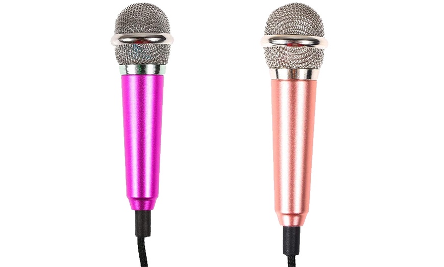 Image 9: Mini Karaoke Microphone