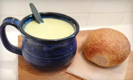 $15 for Three vouchers, Each Good for $10 Worth of Homestyle Soup at Kamasouptra ($30 Total Value) - Primary Image