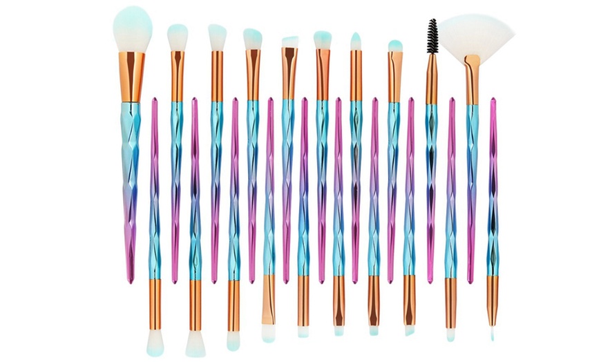 Image 3: 20-Piece Makeup Brush Set