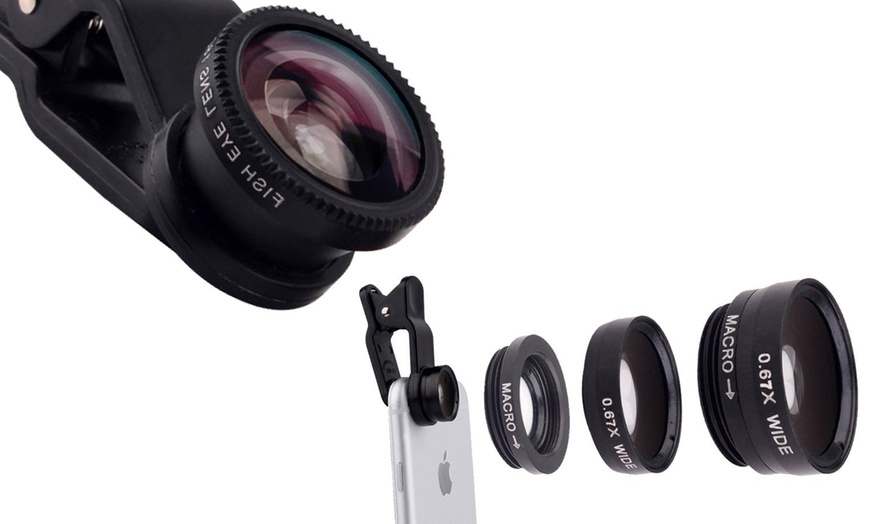 Image 2: 3-in-1 smartphone-lens