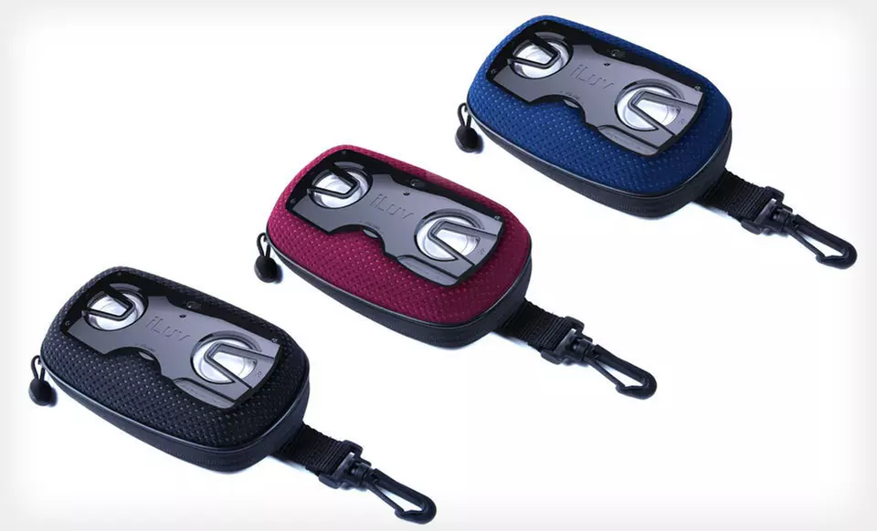 $8 for an iLuv Street Beat Portable Stereo Speaker Case ($29.99 List Price). Four Colors Available. Free Returns. - Primary Image